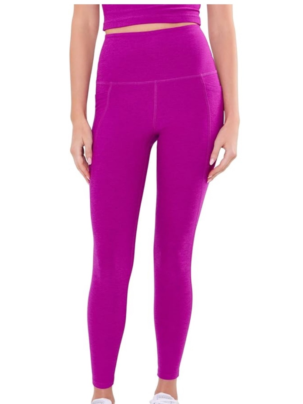 Beyond Yoga High rise Leggings athletic magenta pink purple small